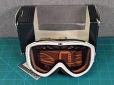 Smith Optics White Snow Ski Goggles Transit Pro Airflow Series Made In USA