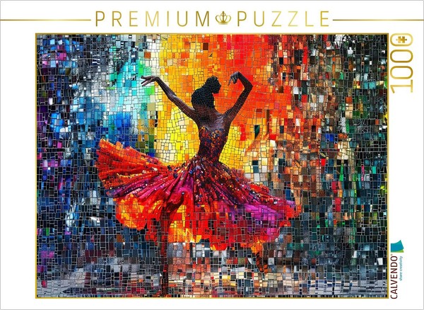 Calvendo Puzzle Dancer | 1000 Pieces, Finished Size 25.2 × 18.9 In (64 × 48 Cm)-image
