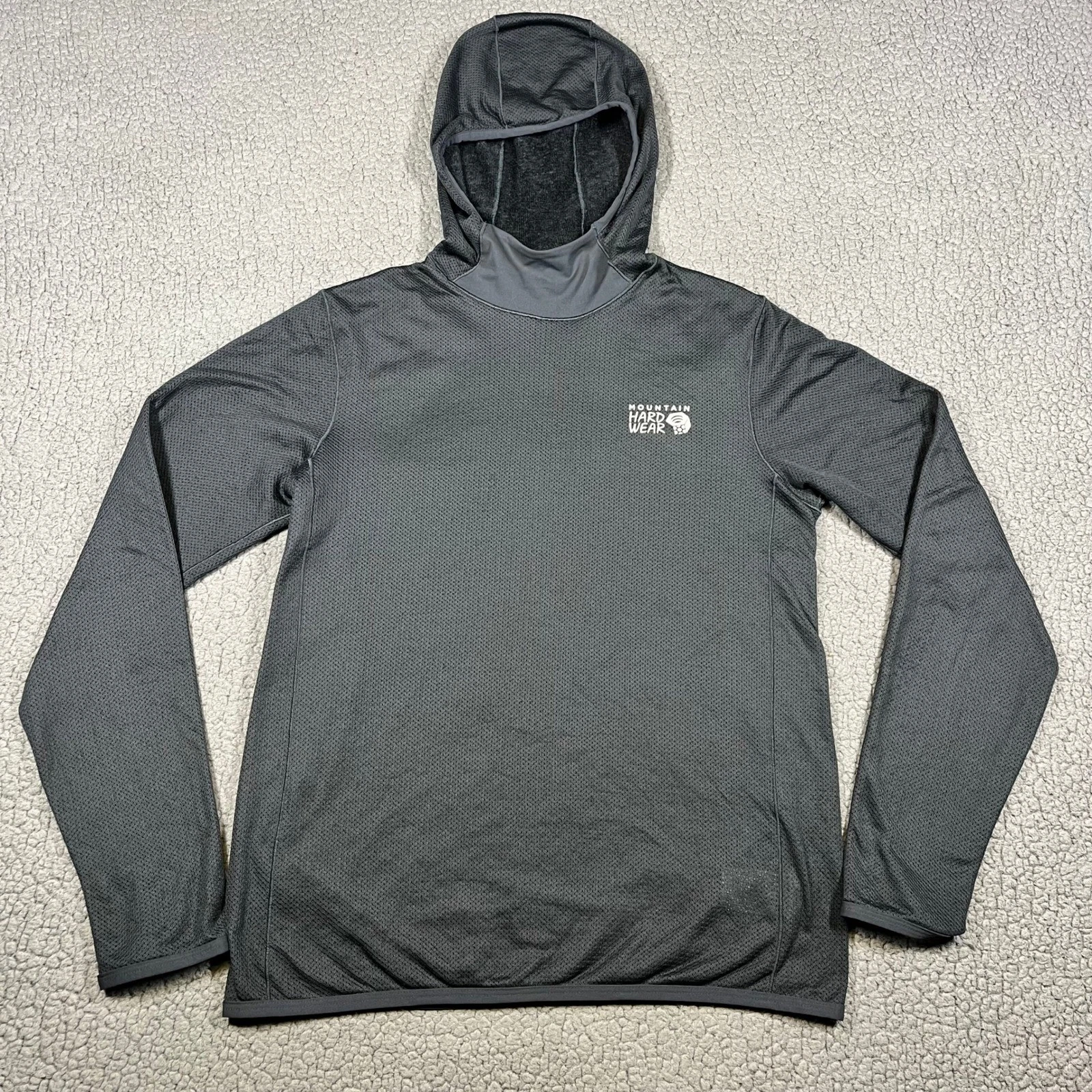 Mountain Hardwear Airmesh Hoodie Lightweight Mens Small Gray Black Thermal Shirt
Opens in a new wind