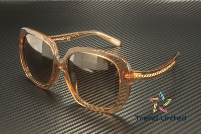COACH HC8323U 565413 C6185 Trans Brown Lt Brown Grey Grad 56 Women's Sunglasses