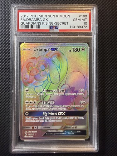 Drampa-GX graded PSA 10 for sale on eBay