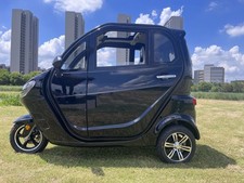 Urban Hopper Cabin Plus Kabinenroller 3-Rad 45kmh 2,2kW bis 60km COC Schwarz – Bild 2