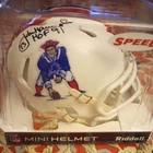 John Hannah autograph HOF91 Signed Speed Mini helmet Schwartz hologram