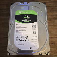 Seagate BarraCuda 8TB 3.5" SATA Internal HDD 5400RPM 256MB ST8000DM004