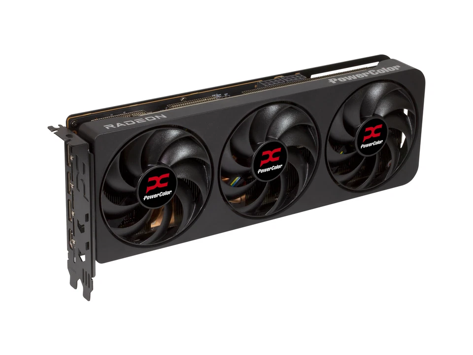 PowerColor Reaper Radeon RX 9070 16GB 256-Bit GDDR6 PCI Express 5.0 Graphics Ca - Image 2 of 4