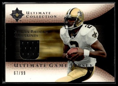 2005 Upper Deck Ultimate Collection #GJ-AB Aaron Brooks Game Jersey #/99