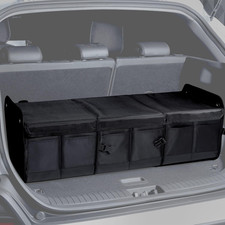 1680D Trunk Organizer with Lid, Extra-Large 114L Cargo Organizer