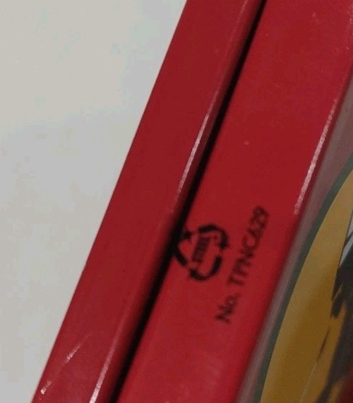 Vintage NATURAL AMERICAN SPIRIT ORGANIC TOBACCO CIGARETTES Empty Beautiful Tin