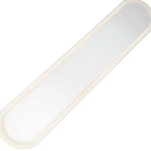 Minka Lavery 6119-3 36" W x 6-3/4" H Contemporary Oval Metal - White - Picture 2 of 8