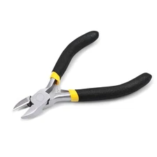 LEONTOOL Diagonal Cutting Pliers 4 Inch Mini Diagonal Nippers Beading Pliers ...