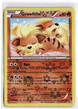 Pokemon TCG Growlithe RC4/RC25 Legendary Treasures: Radiant Collection Holo MP