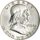 1954-P Franklin Half Dollar - Bugs Bunny