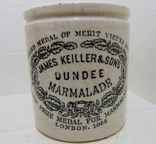 1lb Victorian James Keiller Dundee Marmalade Pot