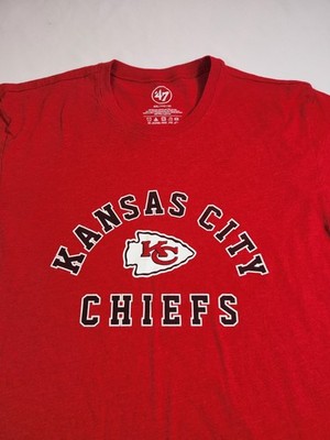 Kansas City Chiefs T-Shirt Men's 2XL NFL Red '47 Short Sleeve Causal Adult Top