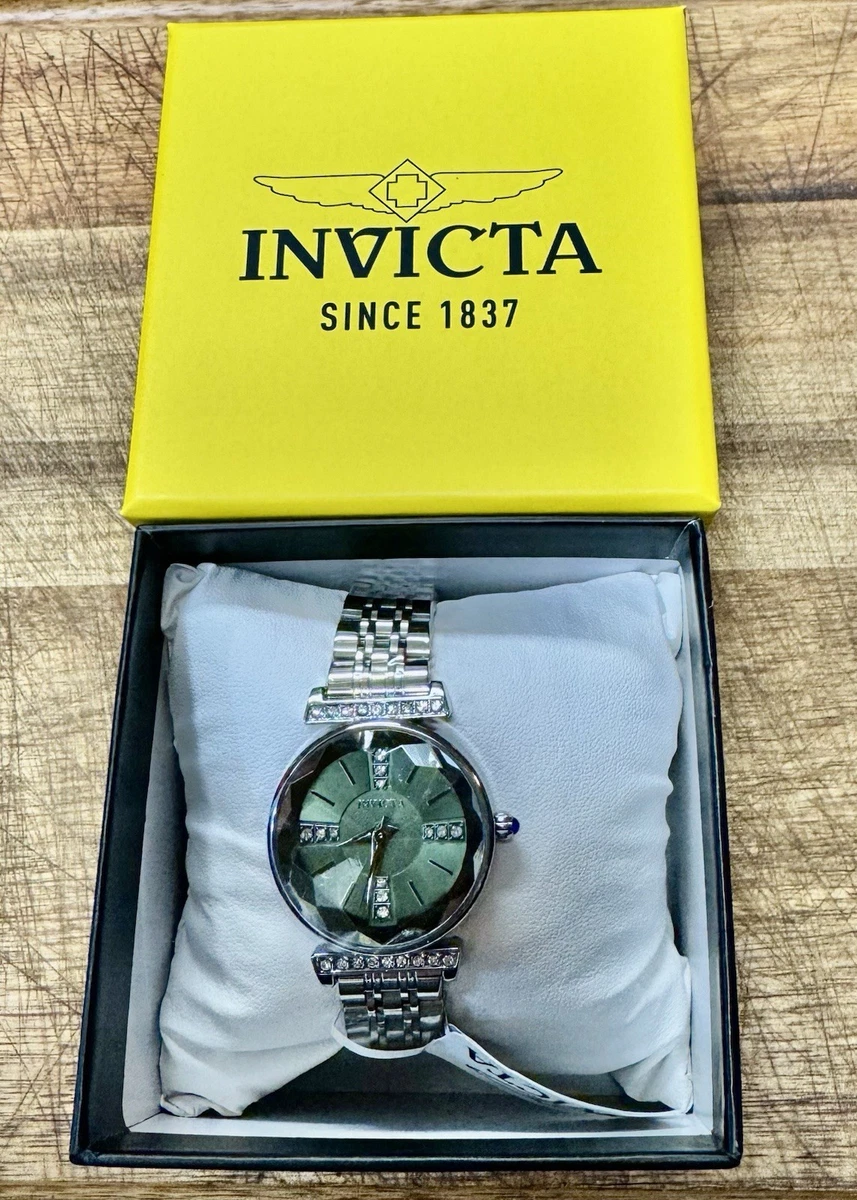 Invicta Wildflower 46342 Orologio Da Donna In Oro - Quadrante 32mm, Cinturino In Acciaio, Movimento Quarzo E Resistente All'Acqua - 2