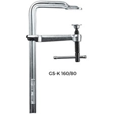 Strettoio a vite in acciaio CLASSIX GS 16K 160/80 Bessey
