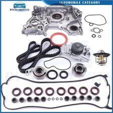 For 94-02 HONDA ACCORD EX LX DX VP 2.2 2.3 Timing Belt Water Pump Thermostat Kit
