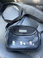 Sanrio Vintage Extremely Rare Leather Minna No Tabo Hello Kitty Crossbody Bag