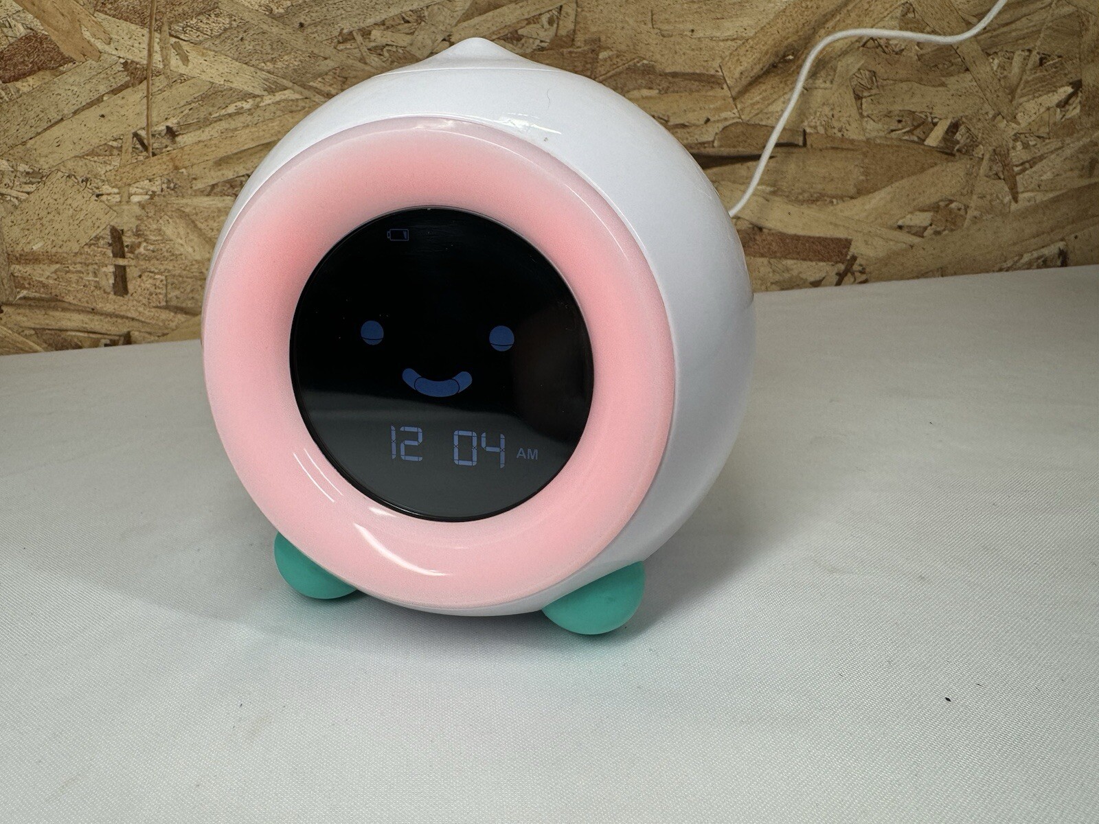 LittleHippo Mella Sleep Trainer Night Light and Sound Machine Kids Alarm Clock