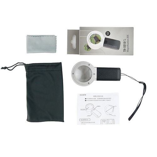Lupa Brillante Luz LED/UV Portátil Jumbo Iluminada 30X Lupa - Imagen 4 de 11