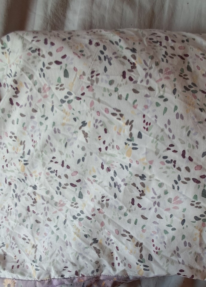 King Size Duvet Set Reversible Purple Floral eBay