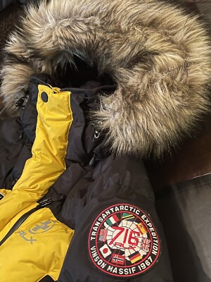 Ralph Lauren RLX Gents Sz Medium Expedition Hooded Down & Feathers