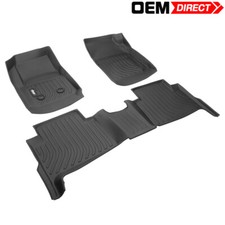 Fits 15-22 Chevy Colorado GMC Canyon Crew Cab 3D All Weather Floor Mats 3PCS TPE