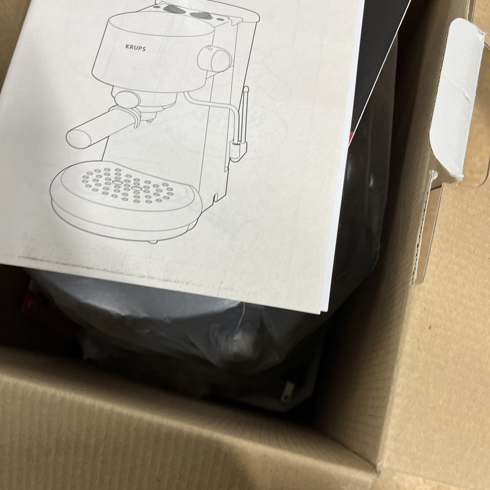 Krups 880 Gusto Black Espresso Maker