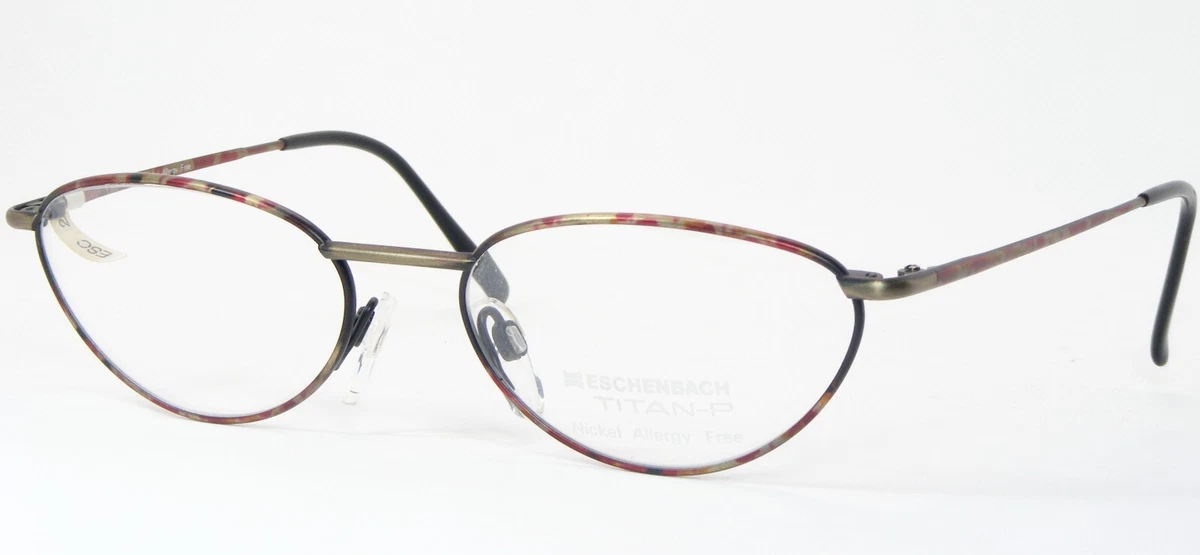 Lunettes De Soleil Vintage Metzler 5406 Or Multicolore Ovale NOS