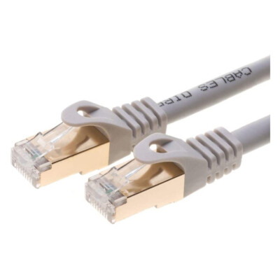 100FT CAT7 S/FTP Network RJ45 Outdoor Pure Copper 600Mhz LAN PoE Ethernet Cable