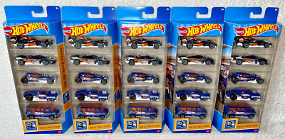 2023 HOT WHEELS HW55 RACE TEAM 5 PACK LOT OF 5 **NEW** | eBay