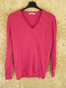 pull lacoste femme rose