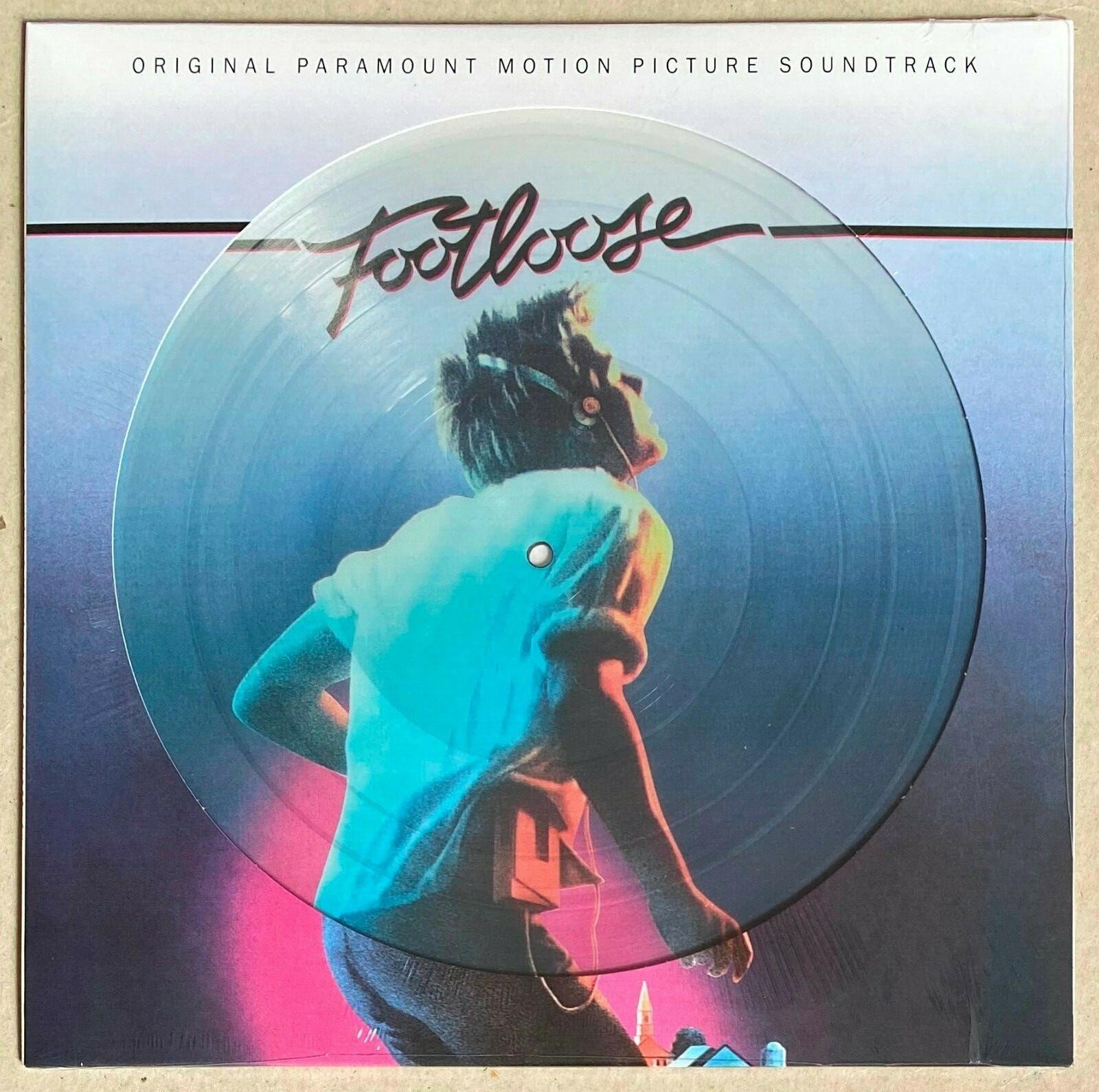 FOOTLOOSE * MOTION PICTURE SOUNDTRACK * NATIONAL ALBUM DAY PICTURE DISC * BN&M!