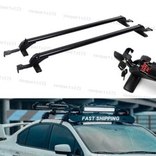 For Subaru Wrx Sti 2015-up Top Roof Rack Cross Bars 43.3 Luggage Cargo Carrier