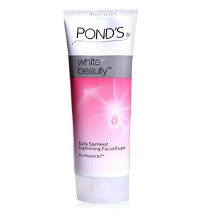 ponds white beauty daily facial foam