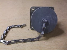 Amphenol MS25043-280 Circular Connector w/ Chain and Cap *FREE SHIPPING*