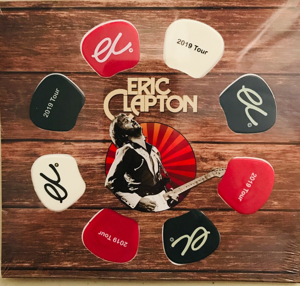 ERIC CLAPTON 2019 TOUR GUITAR PICK PACK