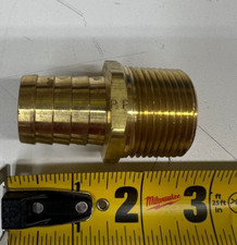 1" Parker Hose Barb Pipe Fitting Connector Adapter Male NPT Brass 125HBL-16-16