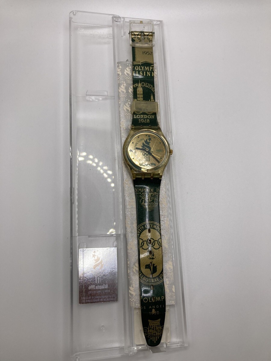 Vintage Swatch Swiss Centennial Olympic Games Atlanta 1996