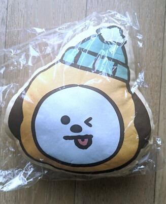 [Japan Line] Authentic BT21 Chimmy soft cushion  winter theme (UK seller)