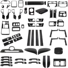 Carbon Inner Steering Wheel Cover Exterior Accessories Decor Kit for 4runner 10+