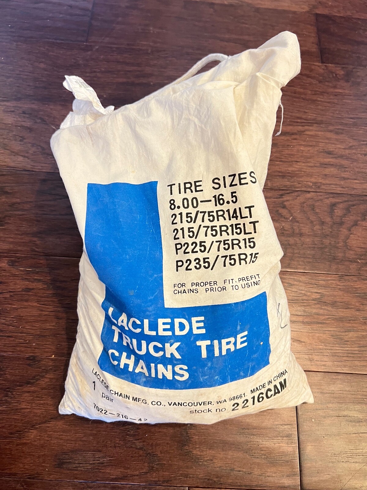 NEW 2216CAM LACLEDE TRUCK SNOW TIRE CHAINS TRUCK 2216 CAM eBay