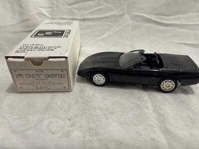 AMT Ertl 1995 Corvette Convertible Black Collectors Item 6655 Plastic ...