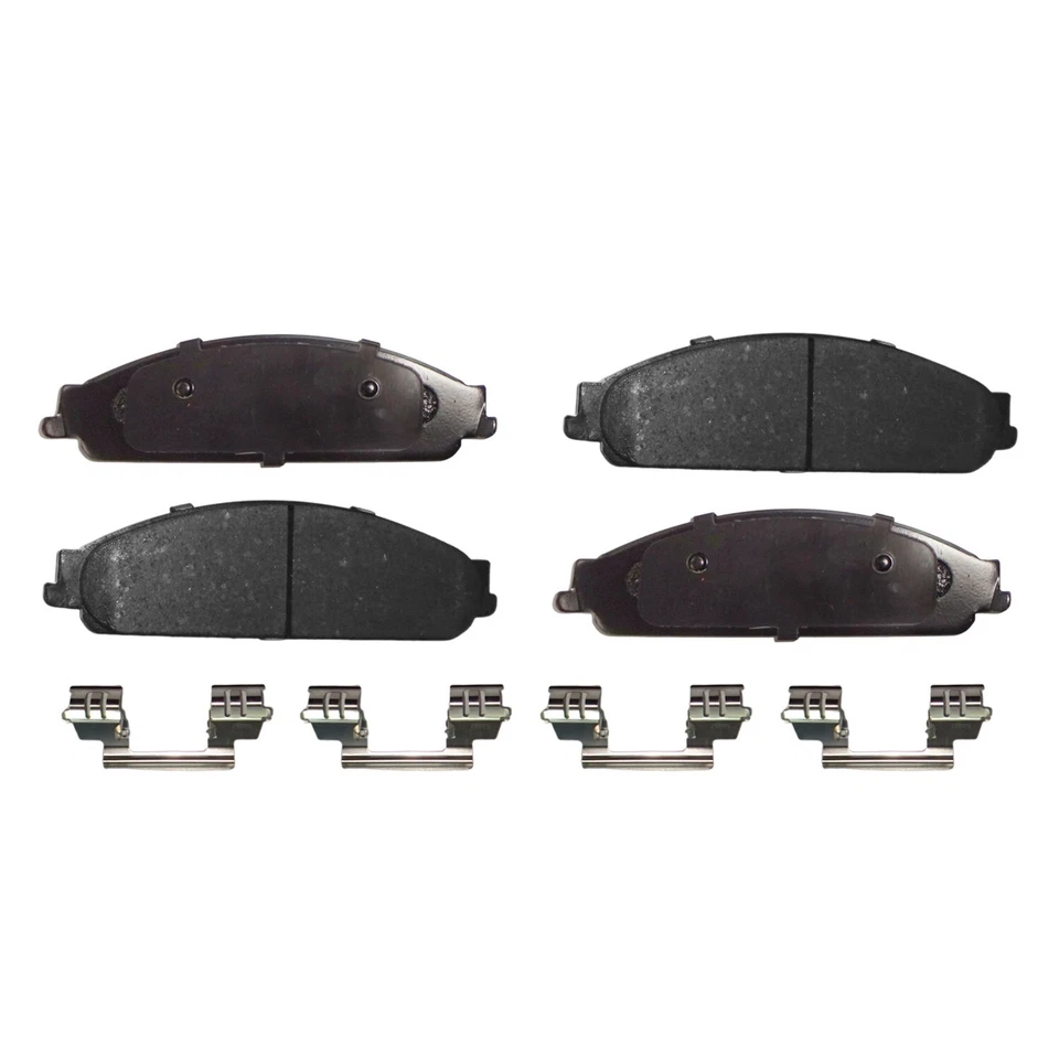 Pastilla de freno delantera con herrajes para Five Hundred Freestyle Taurus X Montego Sable Foto 3 de 4