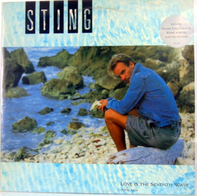 VINYL PLATTE 33 GIRI LOVE IS THE SEVENTH WAVE (NEUER MIX) STING AM RECORDS 1985