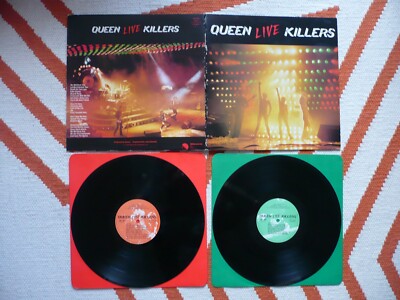 Queen Live Killers Double Vinyl UK 1979 EMI 3U/2U/2U/2U 2 LP  