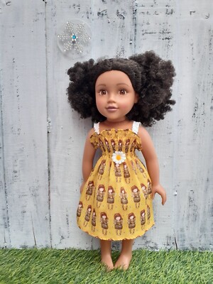 Bienenkönigin Outfit - passt American Girl Our Generation 18 Zoll Puppenkleidung