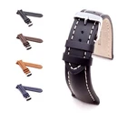 BOB Calfskin Watch Band, Model "Chrono", 18-24 mm, 3 colors, new!