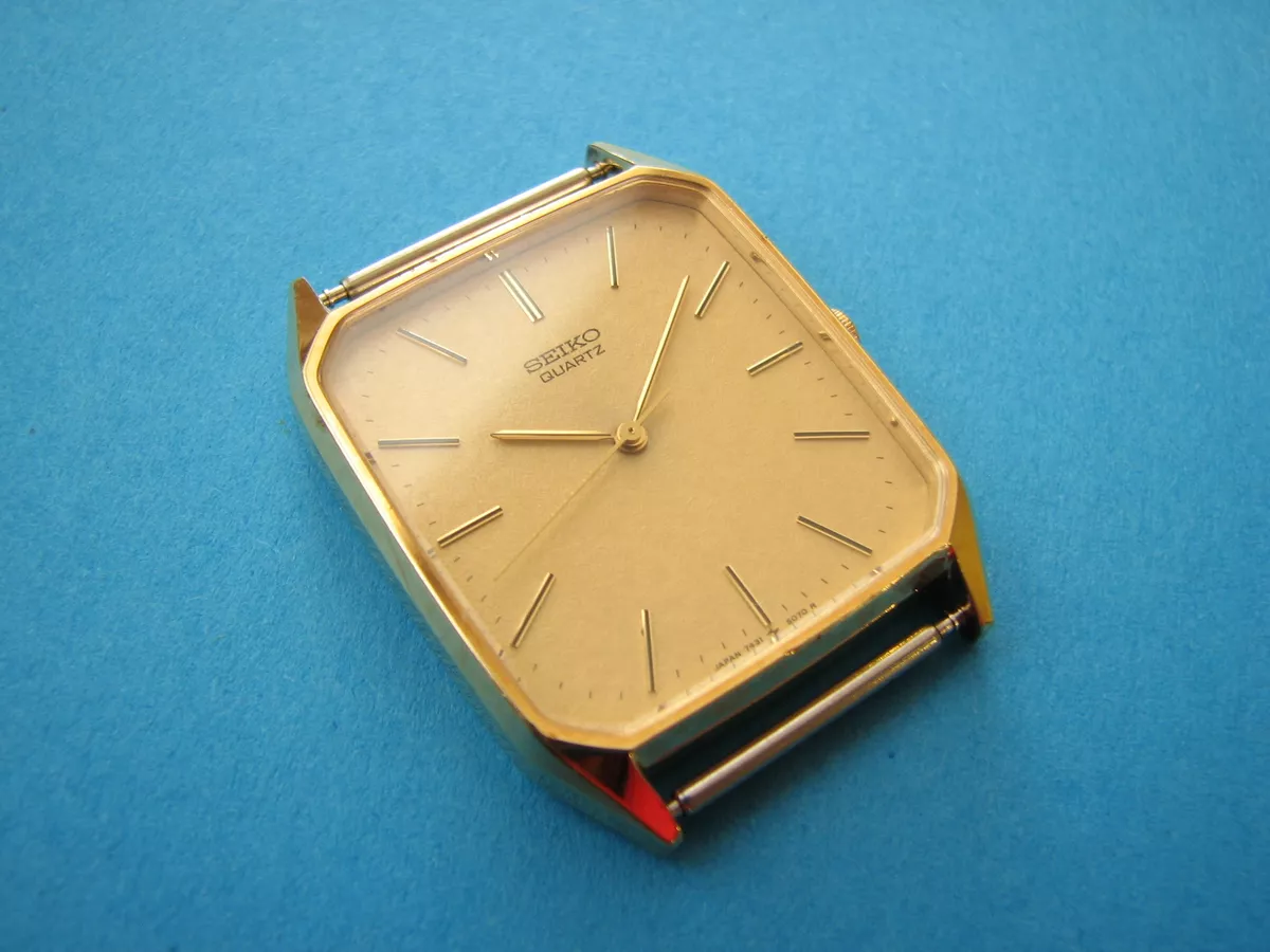 Seiko square dress watch sale