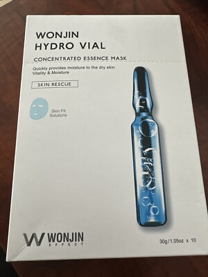 New Sealed - WONJIN EFFECT Medi Hydro Vial Mask - 1 pack (10pcs) - Exp. 06/2025